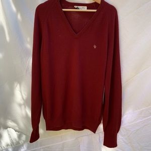 Burgundy Men’s Dior pullover